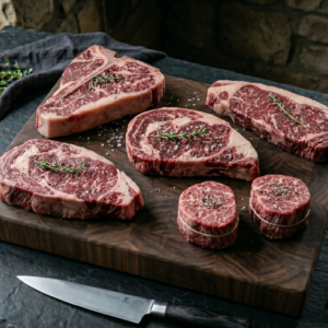 The Connoisseur’s Flight: Find Your Cut (Wagyu)